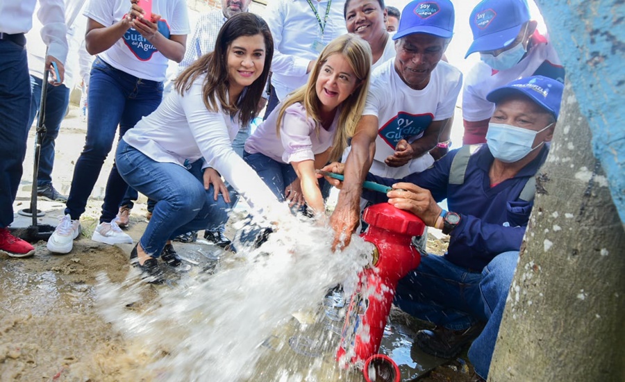 «A partir de hoy, Ciudad Paraíso tiene servicio de agua potable por primera vez»: Elsa Noguera