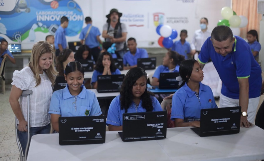 Gobernación del Atlántico completa la entrega de 33 laboratorios de innovación educativa en colegios de 14 municipios