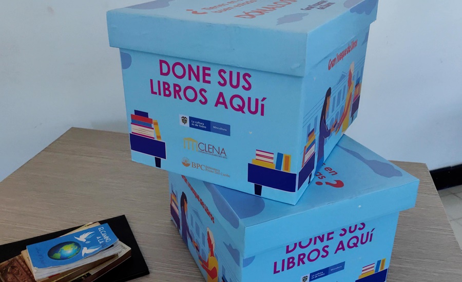 Recolección de libros para Gran Trueque