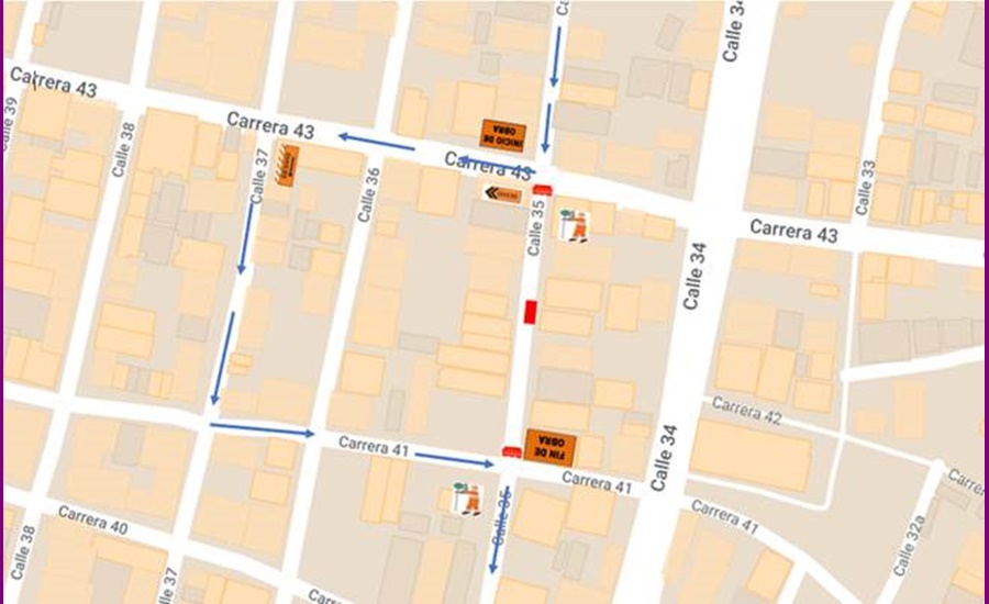 Conozca los cierres de vías en Barranquilla por instalación de acometida de acueducto de Triple A