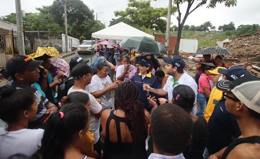 Distrito de Barranquilla mantiene atención a familias afectadas por segunda ola invernal