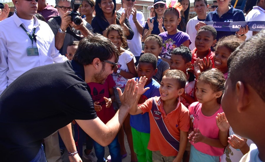 Reconocimiento al alcalde Jaime Pumarejo por compromiso con la niñez