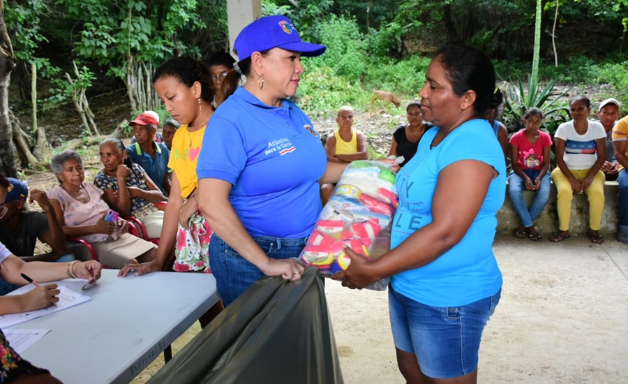 Familias afectadas por lluvias en San Juan de Tocagua recibieron ayuda humanitaria
