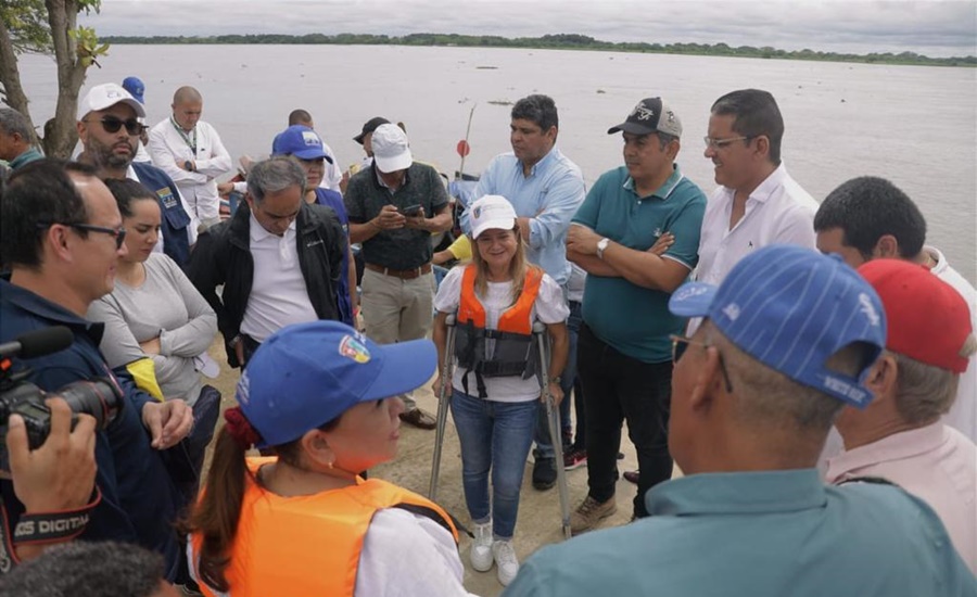 “Haremos un mapa de riesgo de cada municipio en zona de inundación junto con alcaldes, comunidad y Gobierno Nacional”: Elsa Noguera