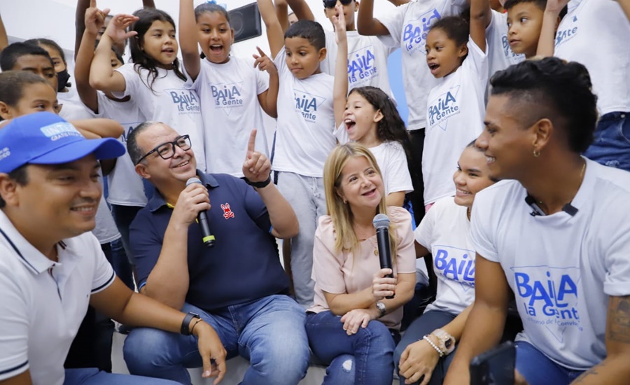 Al ritmo de ‘Baila la Gente’, Gobernadora del Atlántico activó internet gratuito en el Centro Juvenil de Baranoa