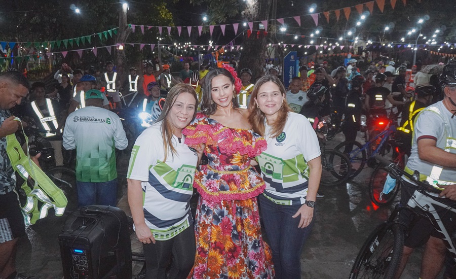Barranquilla celebró el Mes del Patrimonio con Biciquilla