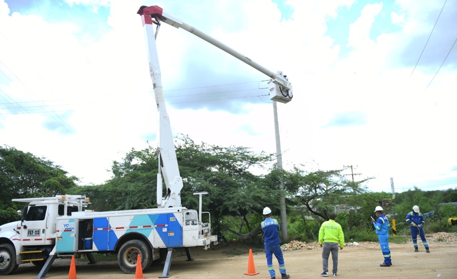 Con potente transformador robaban energía en cantera en Luruaco: Air-e