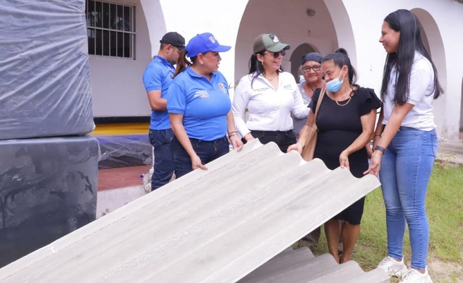 Gobernación del Atlántico atiende a familias afectadas por las fuertes lluvias