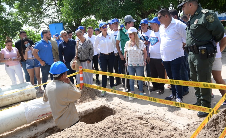 Polonuevo tendrá servicio de agua potable 24/7: Elsa Noguera