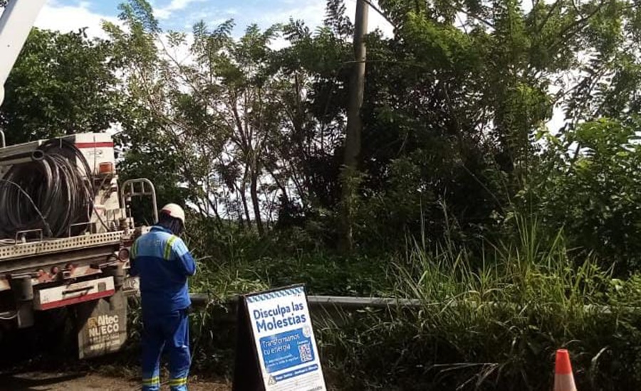 Deslizamientos por lluvias afectaron servicio de energía en varias poblaciones del Atlántico