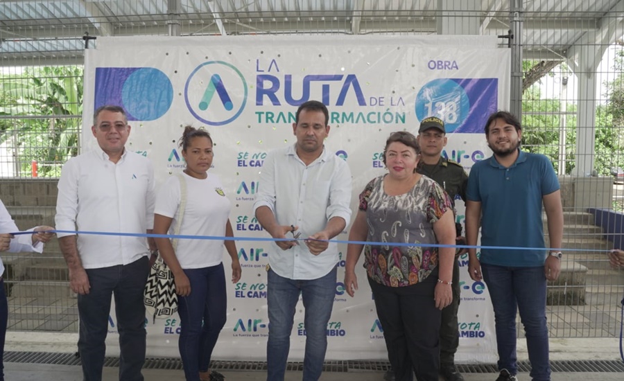 Con inversión de $1.253 millones sector comercial de Juan de Acosta con nuevas redes eléctricas