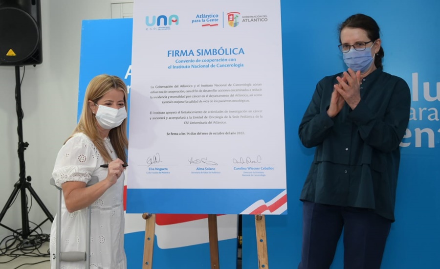 «De la mano del Instituto Nacional de Cancerología, trabajaremos por la detección temprana y la atención oportuna de pacientes con cáncer”: Elsa Noguera