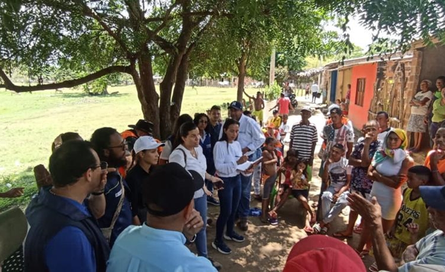 Gobernación del Magdalena atendió a damnificados por la lluvia en Cerro de San Antonio