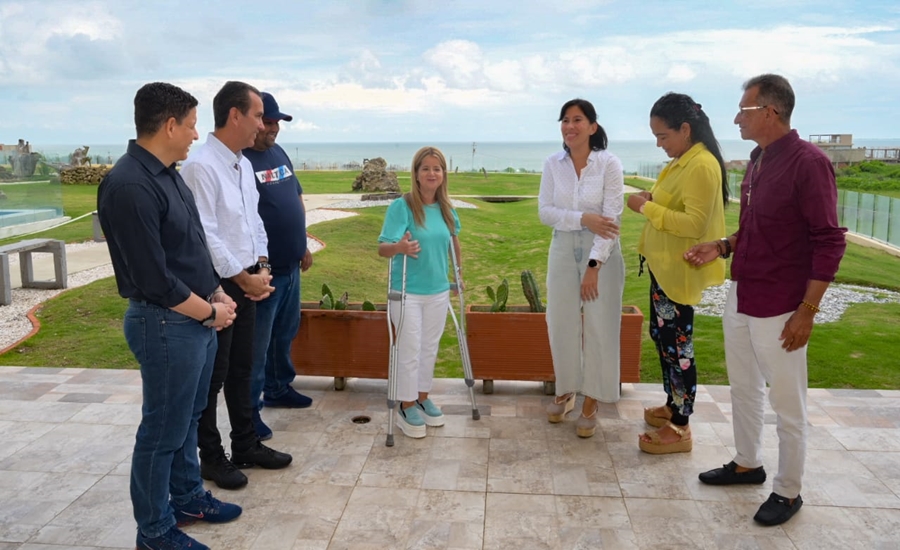 Gobernadora del Atlántico lanza programa de estímulos para los caseteros de las playas Country y Sabanilla II