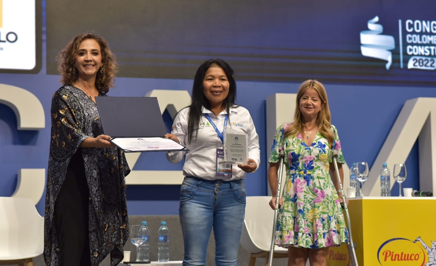 Ganadoras del premio Construimos a la Par Camacol