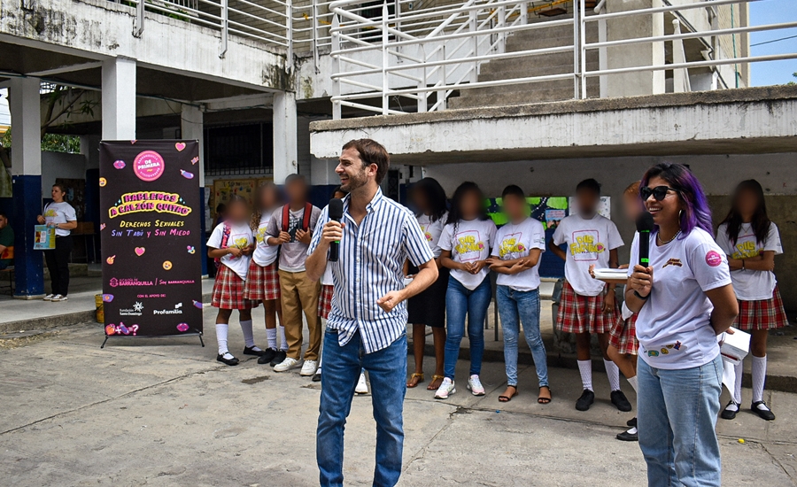 16 instituciones educativas oficiales están hablando de sexualidad ‘A Calzón Quitao’