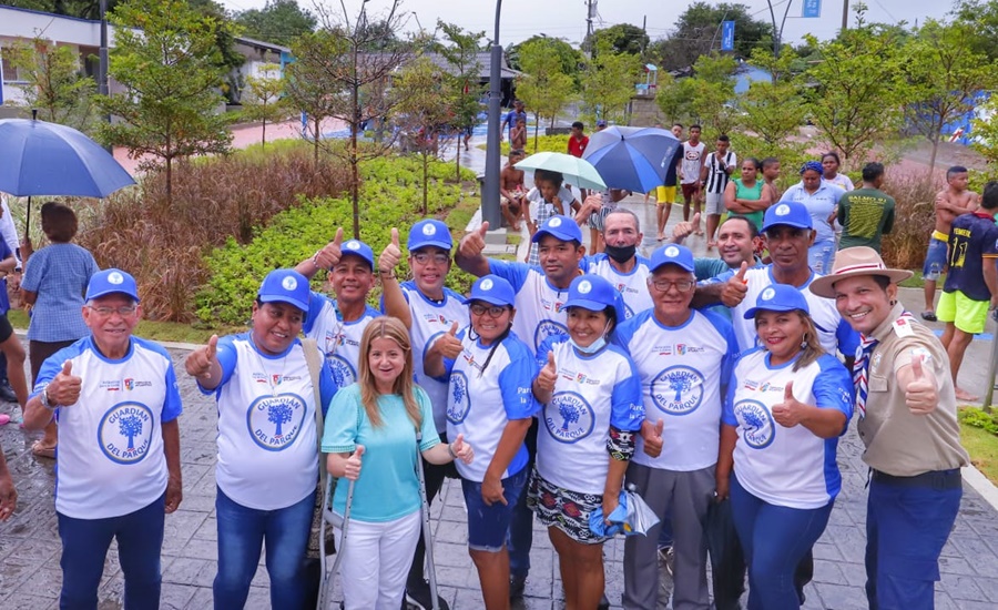 «Ponemos al servicio de la comunidad de Villa Rosa la obra número 30 de ‘Parques para la Gente'»: Elsa Noguera