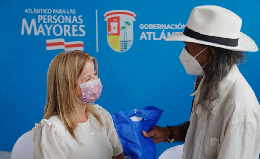 Gobernación beneficia a más de 3 mil personas mayores en el Atlántico
