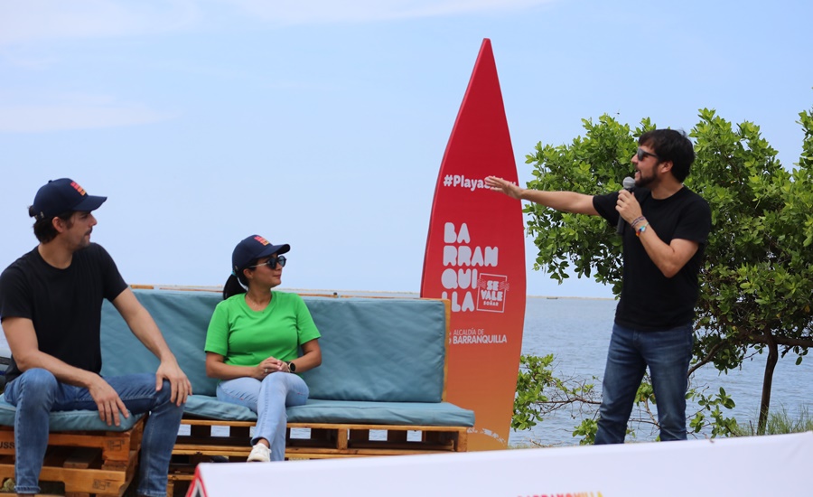 En Barranquilla ¡sí hay playa!