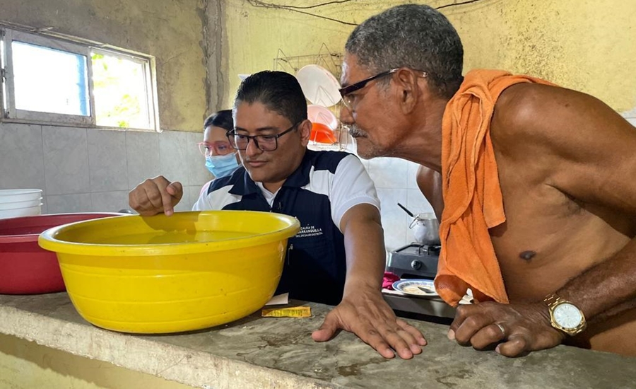 Secretaría de Salud hace acompañamiento a labor de los Caminantes en los barrios