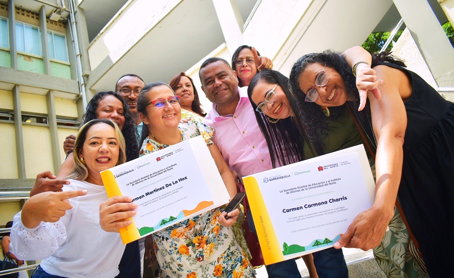 341 maestros y directivos docentes del Distrito se certifican en cursos de inglés con ‘Soy Bilingüe’