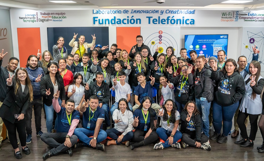 Fundación Telefónica Movistar presentó la primera Escuela de Robótica Inclusiva en Colombia