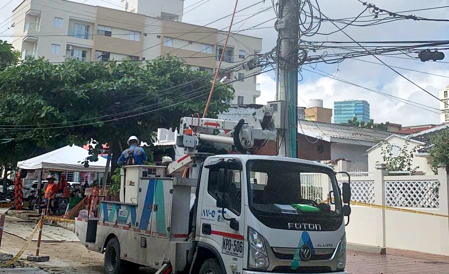 Obras de mejora de red en los barrios Cuchilla de Villate, El Bosque, Ciudad Modesto
