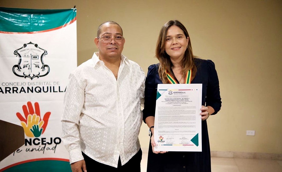 Concejo de Barranquilla exaltó a la Escuela Distrital de Arte y Tradiciones Populares EDA