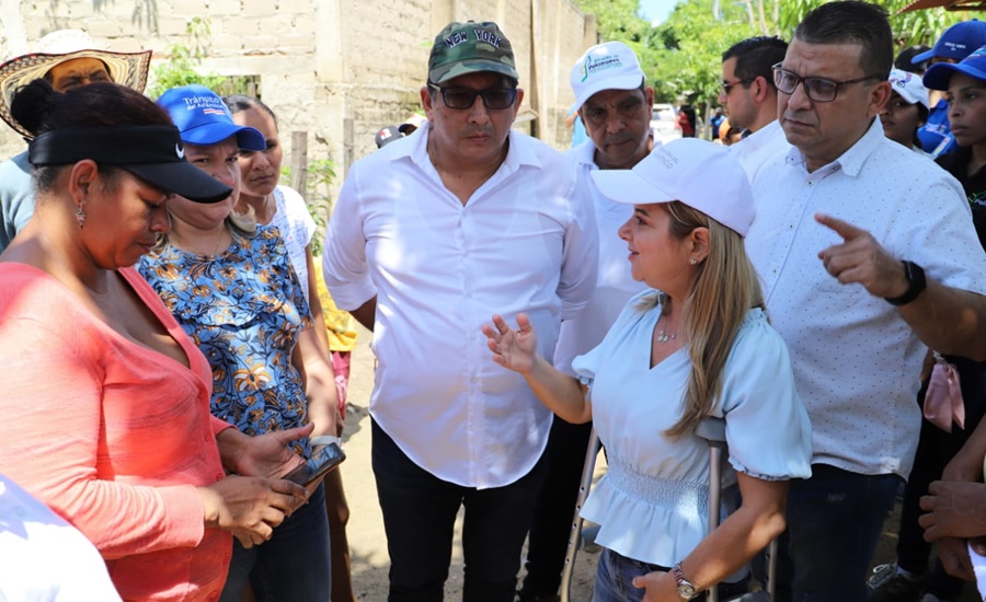 «Estamos llevando ayudas a más de 10 mil familias y mitigando emergencias con maquinaria»: Elsa Noguera