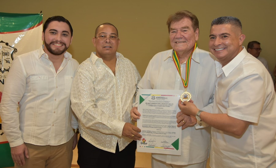 El Concejo Distrital otorgó Medalla Barrancas de San Nicolás en acto especial