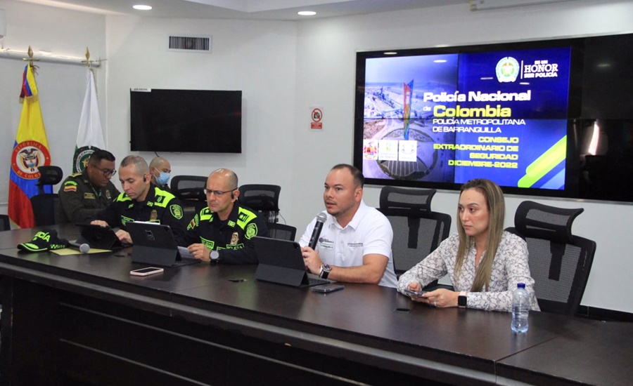 Distrito de Barranquilla y autoridades fijan operativos de control para recibir Año Nuevo