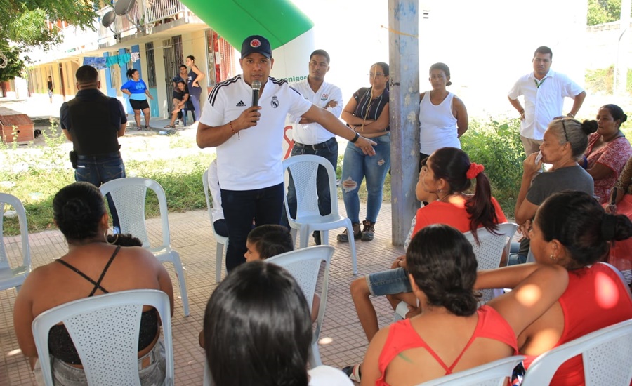 Alcalde de Malambo socializa trabajos de cerramiento en Ciudadela Real del Caribe