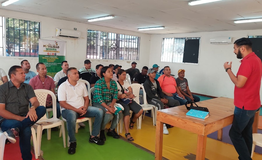 Alcaldía capacita a técnicos de seguridad vial en Malambo