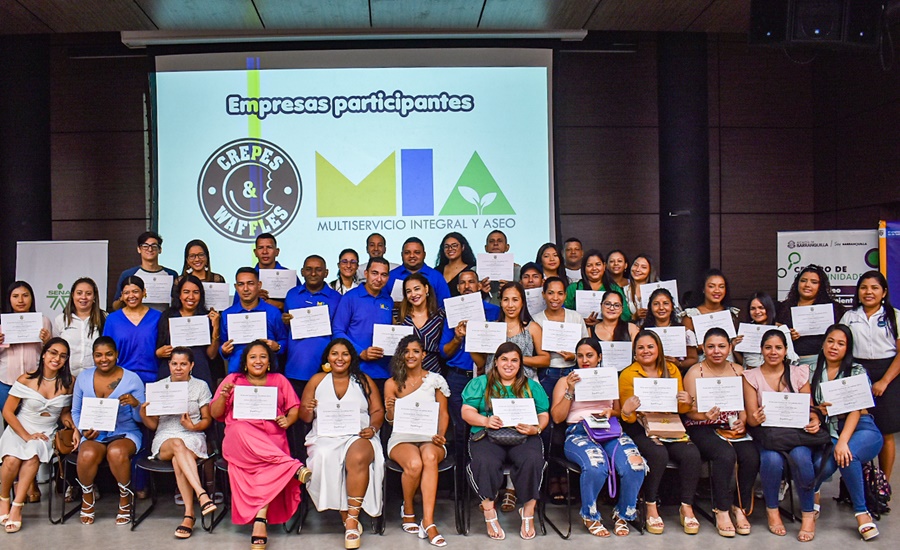 120 personas certifican sus conocimientos gracias a alianza del Distrito con el SENA