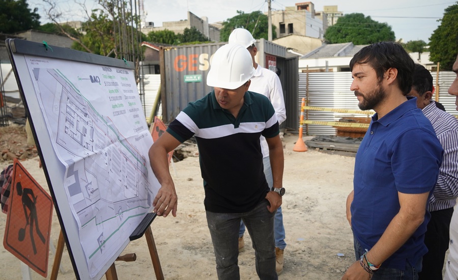 Distrito de Barranquilla cierra 2022 con 72 % de avance de obras de infraestructura educativa
