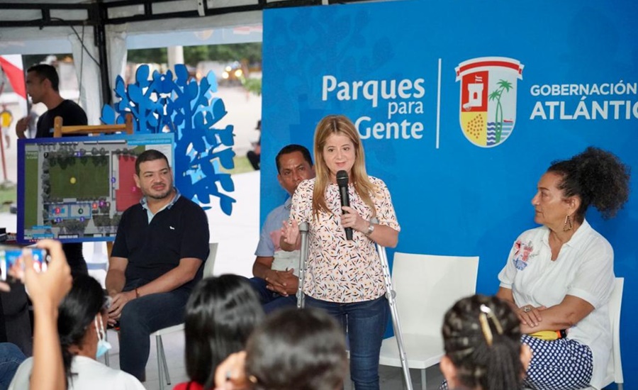 “Con ‘Parques para la Gente’, durante el 2022 entregamos 39 espacios públicos recuperados en el departamento”: Elsa Noguera