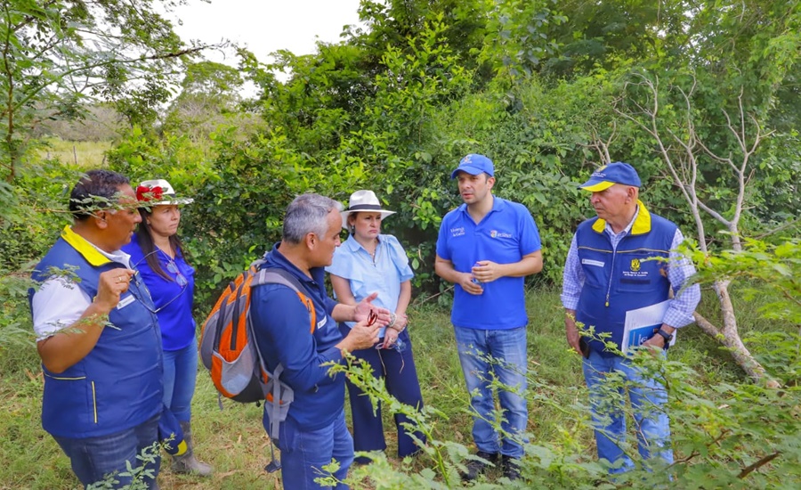 Gobernación, Minvivienda y UNGRD revisaron lotes para reubicación de damnificados