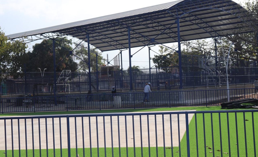 En un 85% avanzan obras del Parque de la Cultura en Malambo