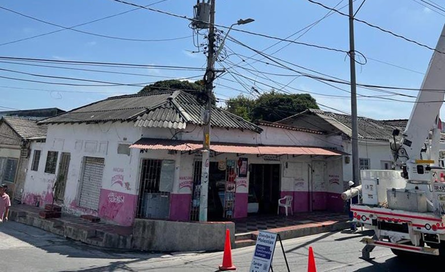 Este lunes 16 de enero Air-e realiza trabajos de instalación de redes eléctricas en sectores de Alfonso López y Los Trupillos