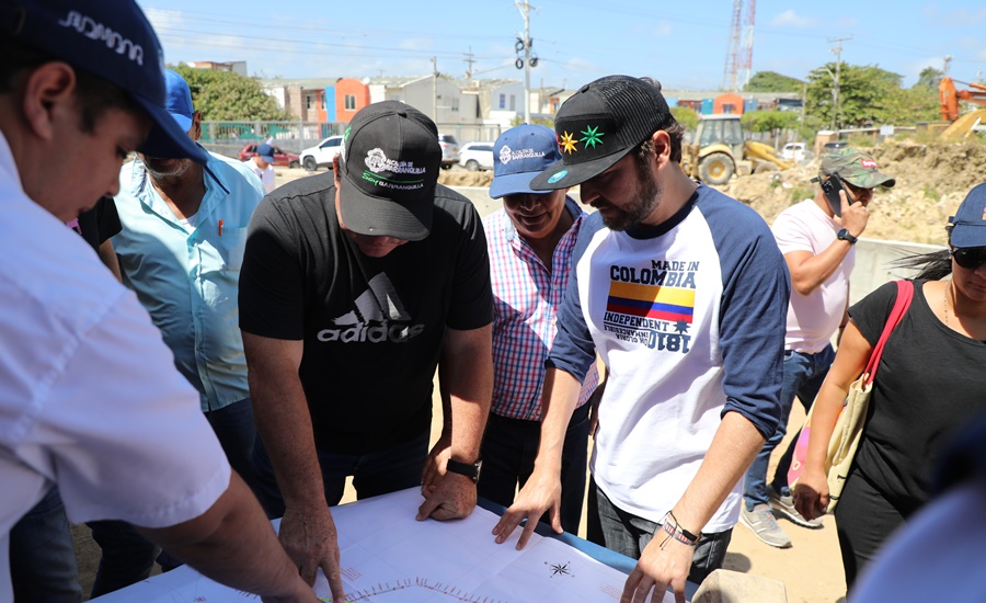Con obras en El Salao II, Barranquilla avanza en su lucha contra los arroyos