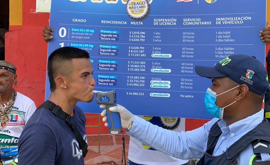 Más de 40 mil vehículos movilizados en Puente de Reyes en el Atlántico
