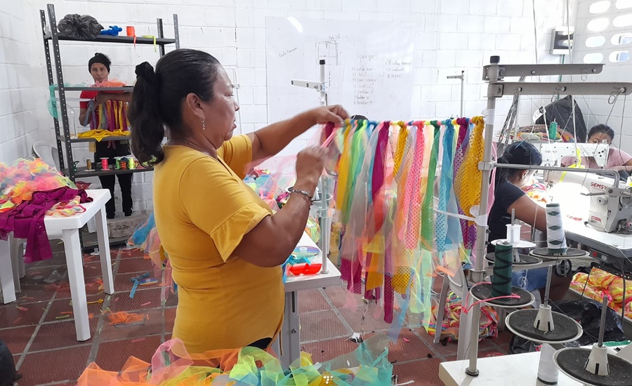 Carnaval fomentó el empleo en madres cabeza de hogar de Malambo