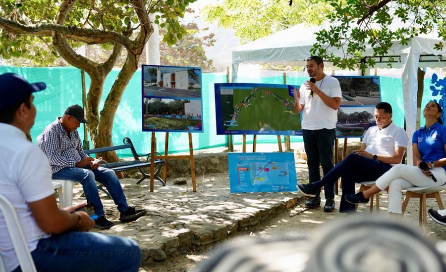 Gobernación del Atlántico pone en marcha proyecto urbano integral para recuperar el espacio público de Santa Verónica
