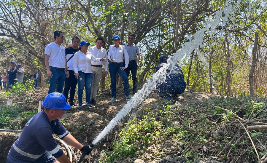 Gobernación del Atlántico apoya operativos contra el robo de agua en el acueducto costero