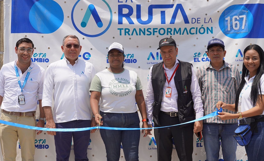 Air-e entregó redes eléctricas modernizadas en el barrio San Pedro