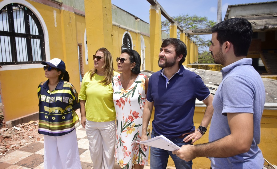 Distrito avanza en restauración del Colegio Mayor de Barranquilla
