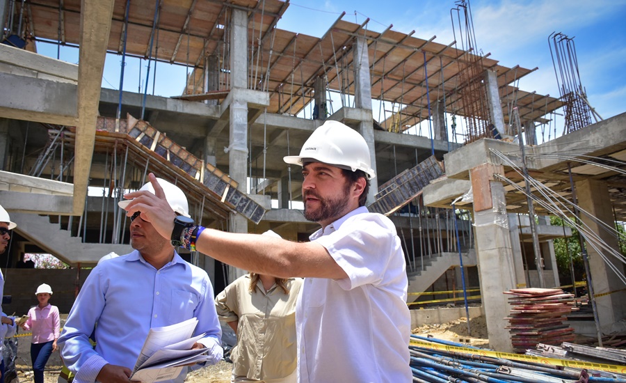 Con un avance del 50%, estudiantes de IED La Unión están más cerca de estrenar colegio