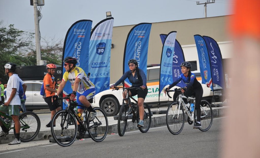 Sazón Atlántico acompañará a los ciclistas este fin de semana en la ciclovía de la Circunvalar de la Prosperidad