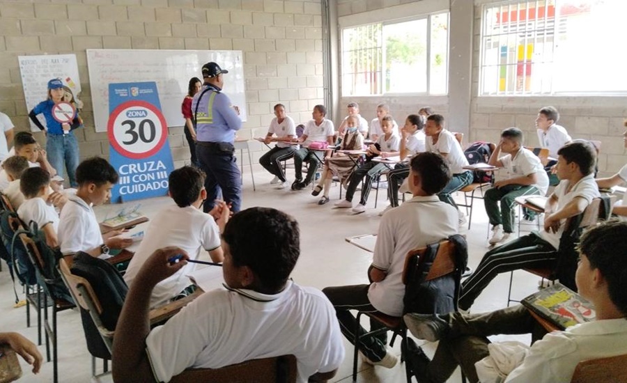 Tránsito del Atlántico reactiva vigilancia de ‘Zonas 30’ en colegios del departamento