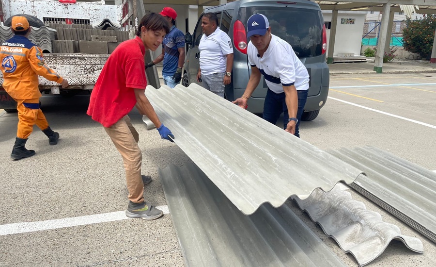 Alcaldía de Malambo entregó ayudas a damnificados de Caracolí